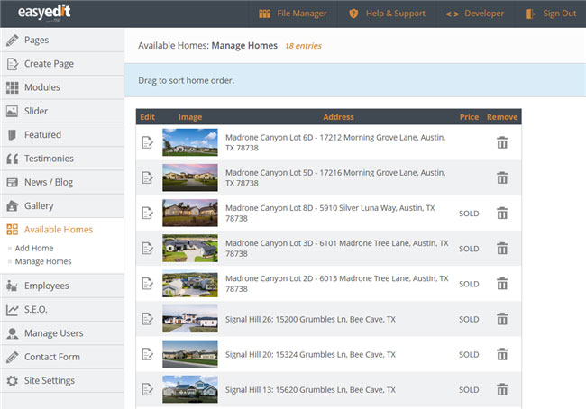 EasyEdit Content Management System